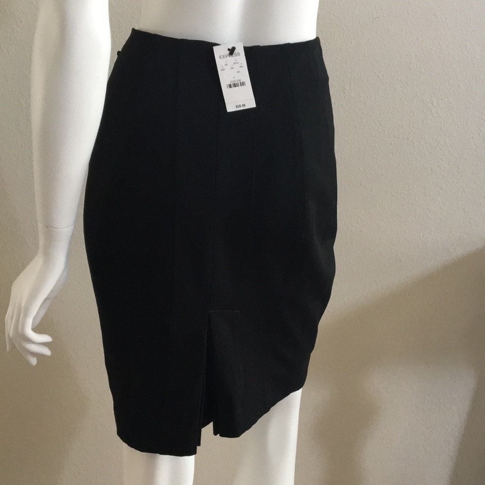 Pencil Skirt Black Size 0 Express Brand
